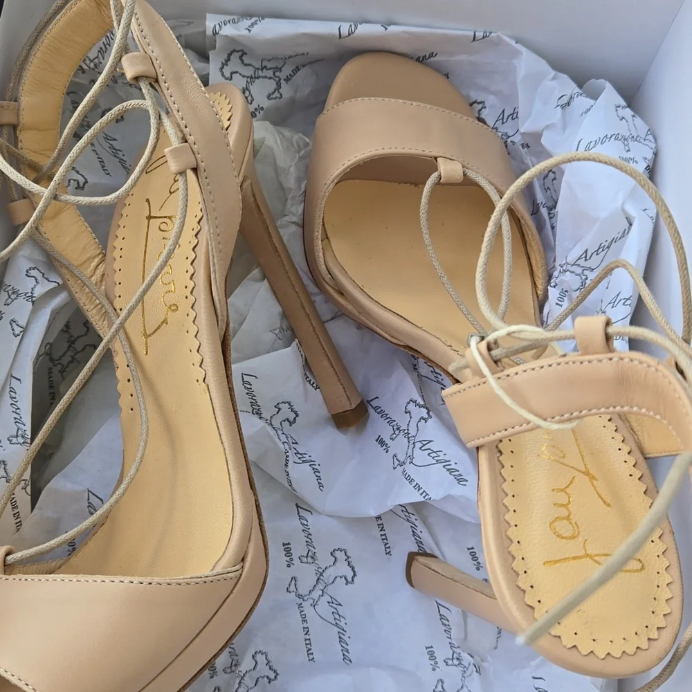 Jou pierre Italian made leather Napa size 8